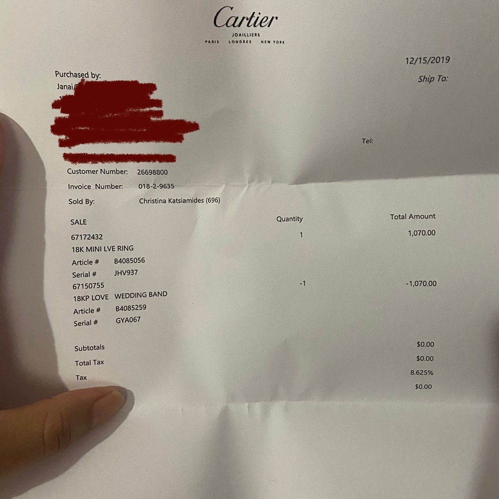 Cartier Mini Love Ring